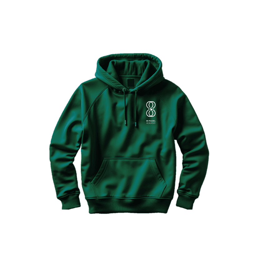 88 Padel Academy Green Hoodie
