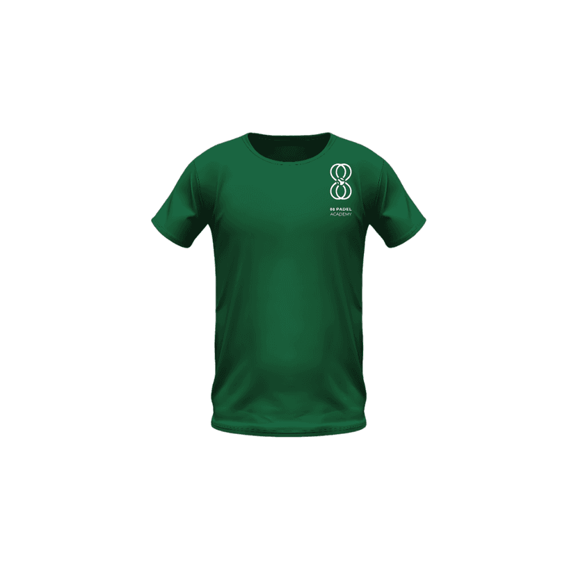88 Padel Academy Green Shirt
