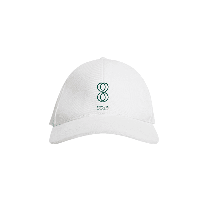 88 Padel Academy White Cap